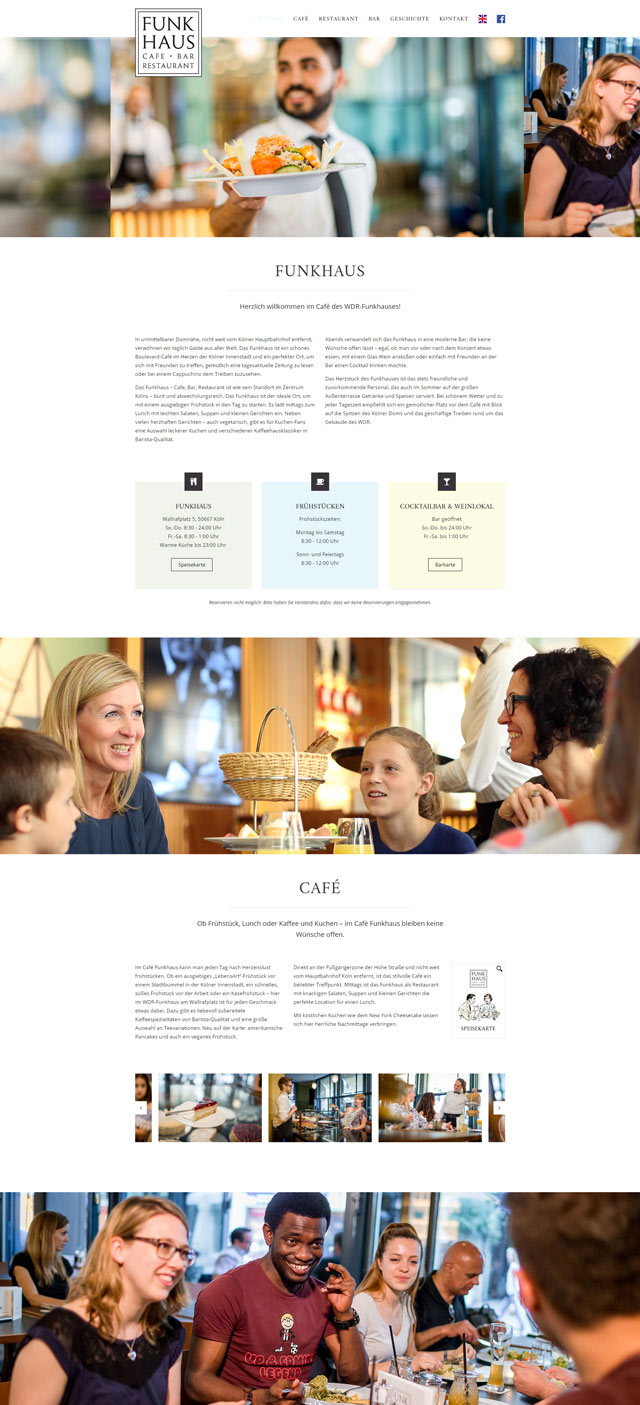 Webdesign für Restaurants und Gastronomie